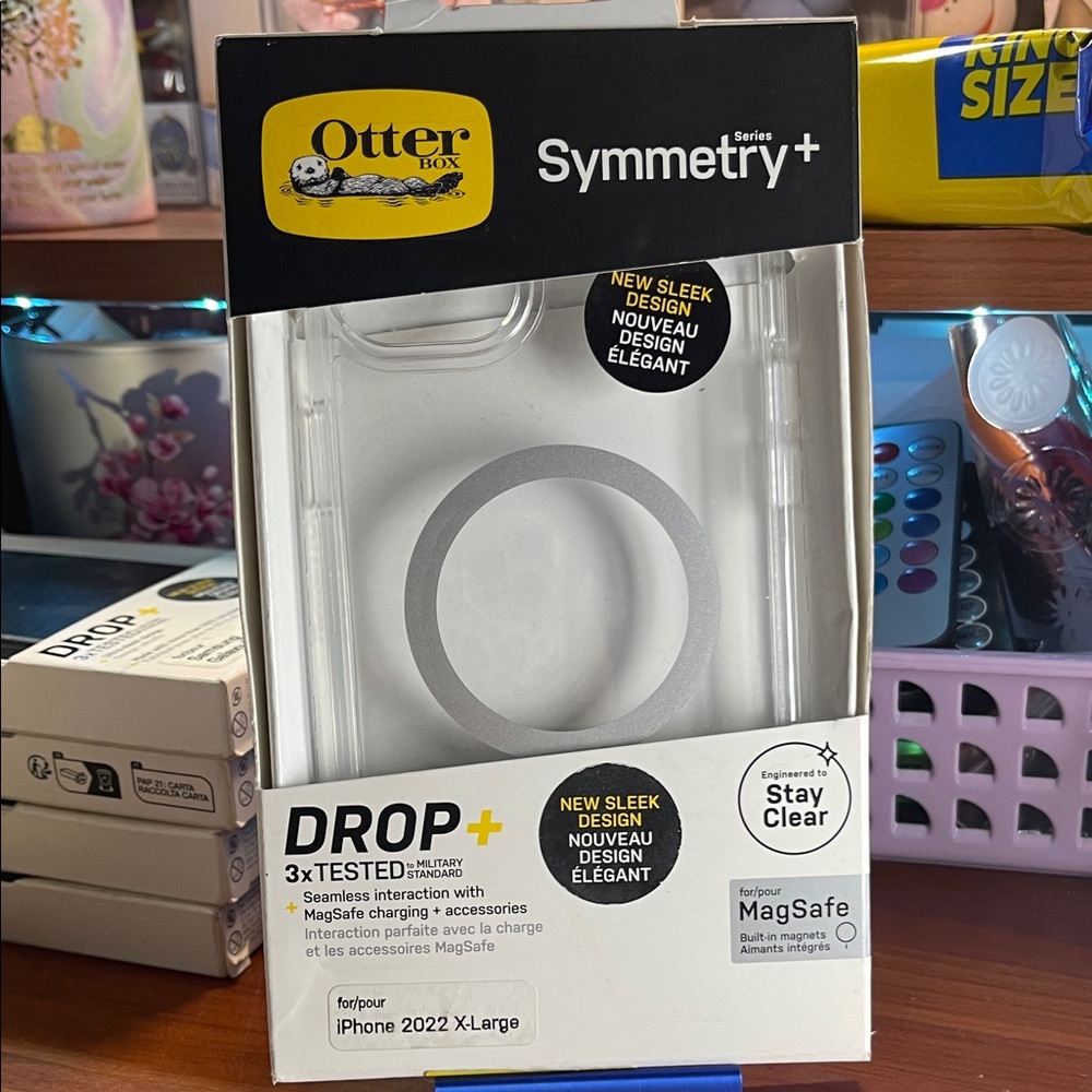 OtterBox Symmetry+ Clear Case for iPhone 2022 XLarge